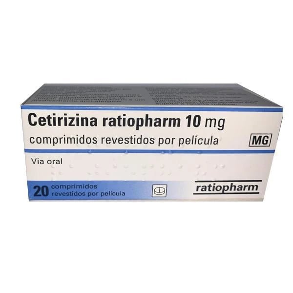 Cetirizina Ratiopharm MG