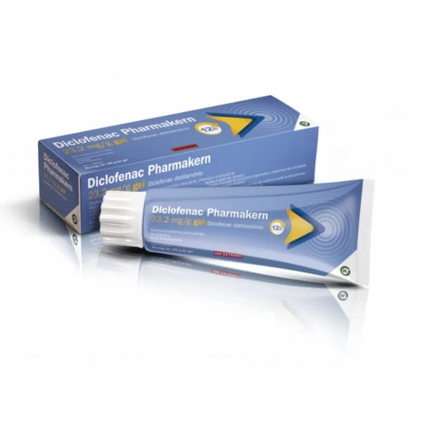 Diclofenac Pharmakern 23,2mg/g Gel 100g