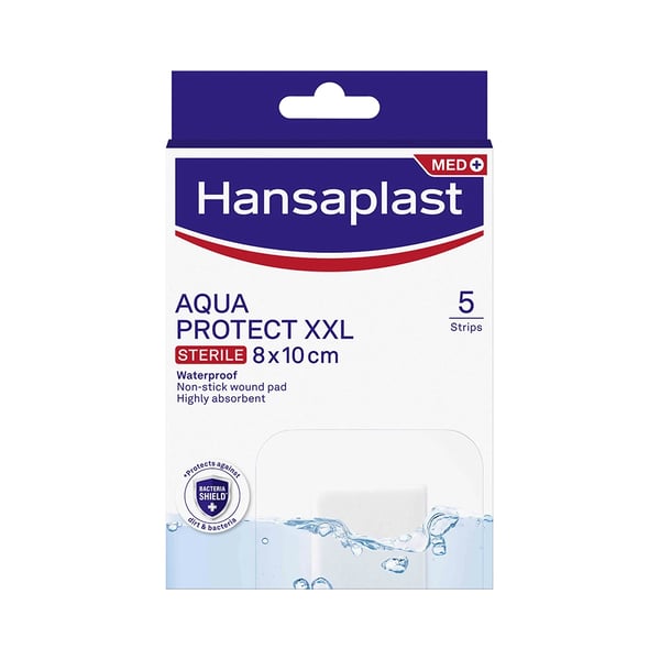 Hansaplast Penso Aq Prot XXL 8X10Cm X5,  