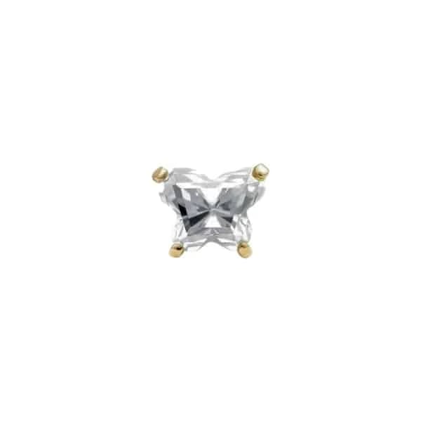 Inverness Brinco Butterfly Cristal Indo808