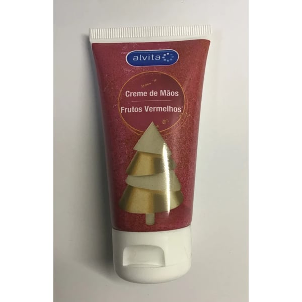 Alvita Creme de mãos Frutos vermelhos 50 ml Edição especial Natal