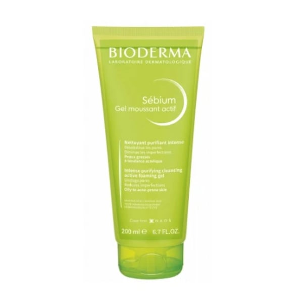 Bioderma Sebium Gel Moussant Actif 200ml