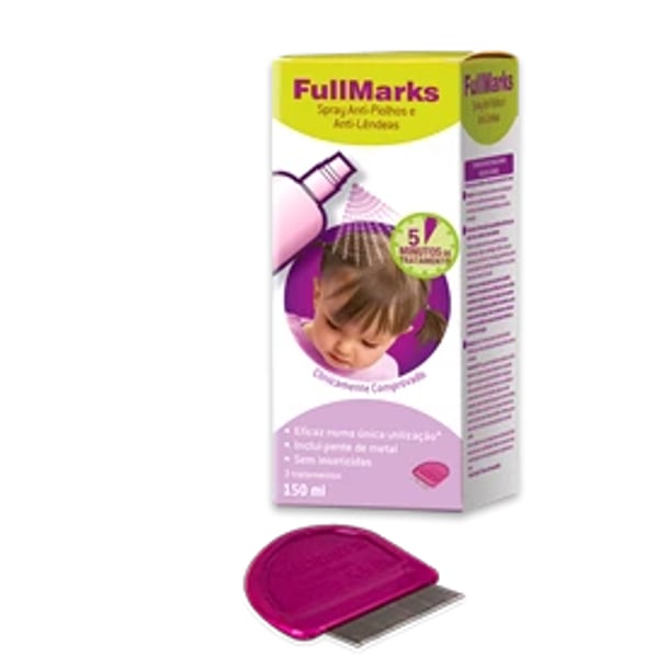 Fullmarks Spray Anti-Piolhos/Lendeas150ml