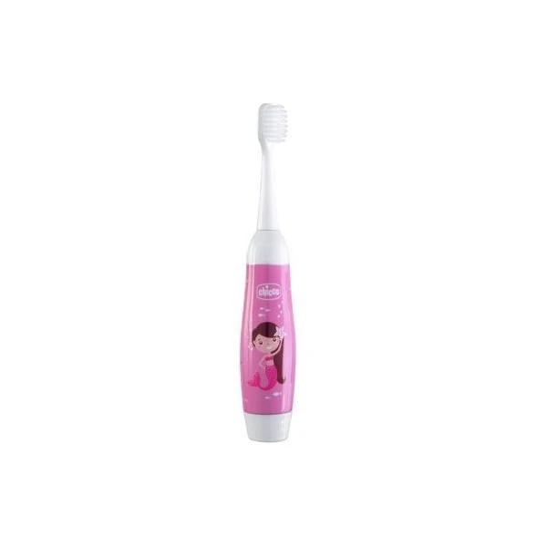 Chicco Escova de dentes elétrica 3A+ Menina Sereia + Recarga para escova de dentes 2 Unidade(s)