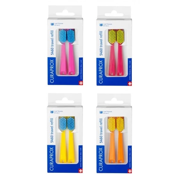 Curaprox CS 5460 Escova Dentes Travel Refill x2