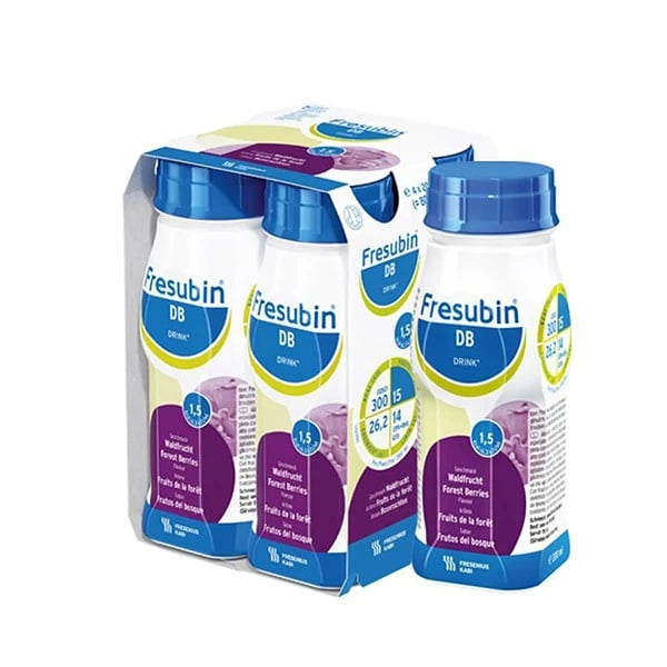 Fresubin DB Drink Frutos Bosque 4x200ml,  