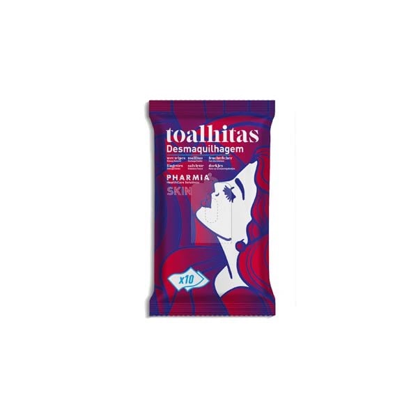 Pharmia Toalhitas Desmaquilhantes X10,  