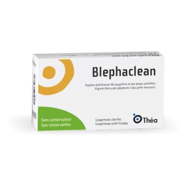 Blephaclean Toalhetes Esterilizados Pálpebras x30