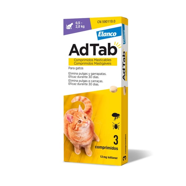 AdTab Comp 12Mg X3 Gato >0,5-2Kg