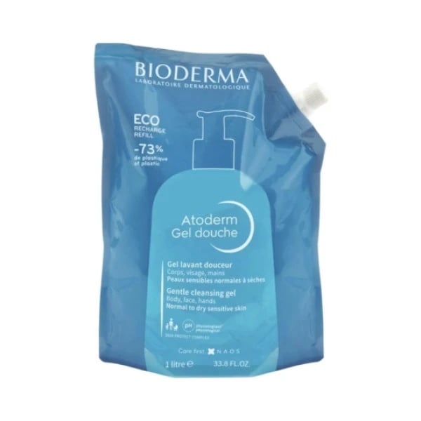 Atoderm Bioderma Gel Duche EcoRefill 1L