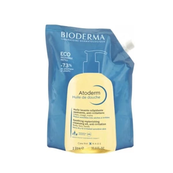 Atoderm Bioderma Óleo Duche EcoRefill1L