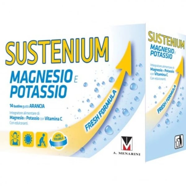 Sustenium Magnésio Potássio Saquetas x14