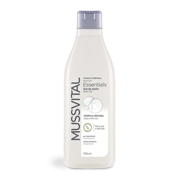 Mussvital Essent Gel Banho Original 750ml