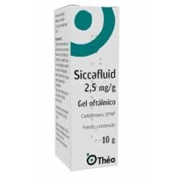 Siccafluid 2,5 mg/g Gel Oftálmico 10g